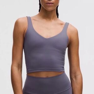 lululemon Align Tank Top in Purple Ash, size 6, like new!